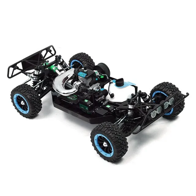 1:5 Scale 2.4G 4WD High Speed RC Gasoline  Off-Road Vehicle - Blue
