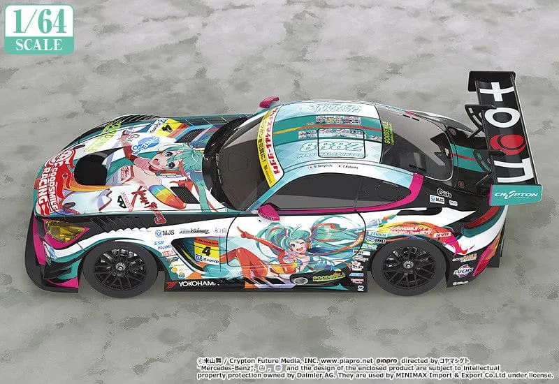 1/64 Scale Good Smile Hatsune Miku AMG 2016 SUPER GT Ver.