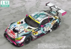 1/64 Scale Good Smile Hatsune Miku AMG 2018 SUPER GT Ver.