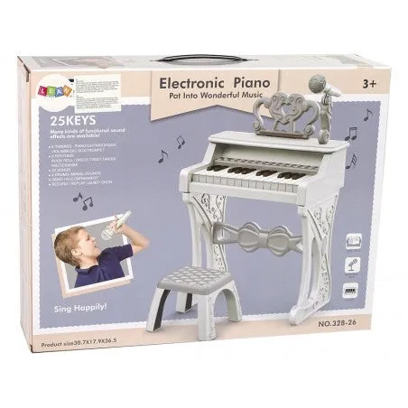 25 Keys Electronic Piano Pat Into Wonderful Music