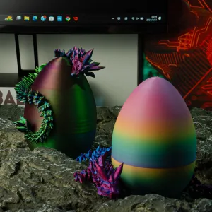 3D Printed Dragon Eggs