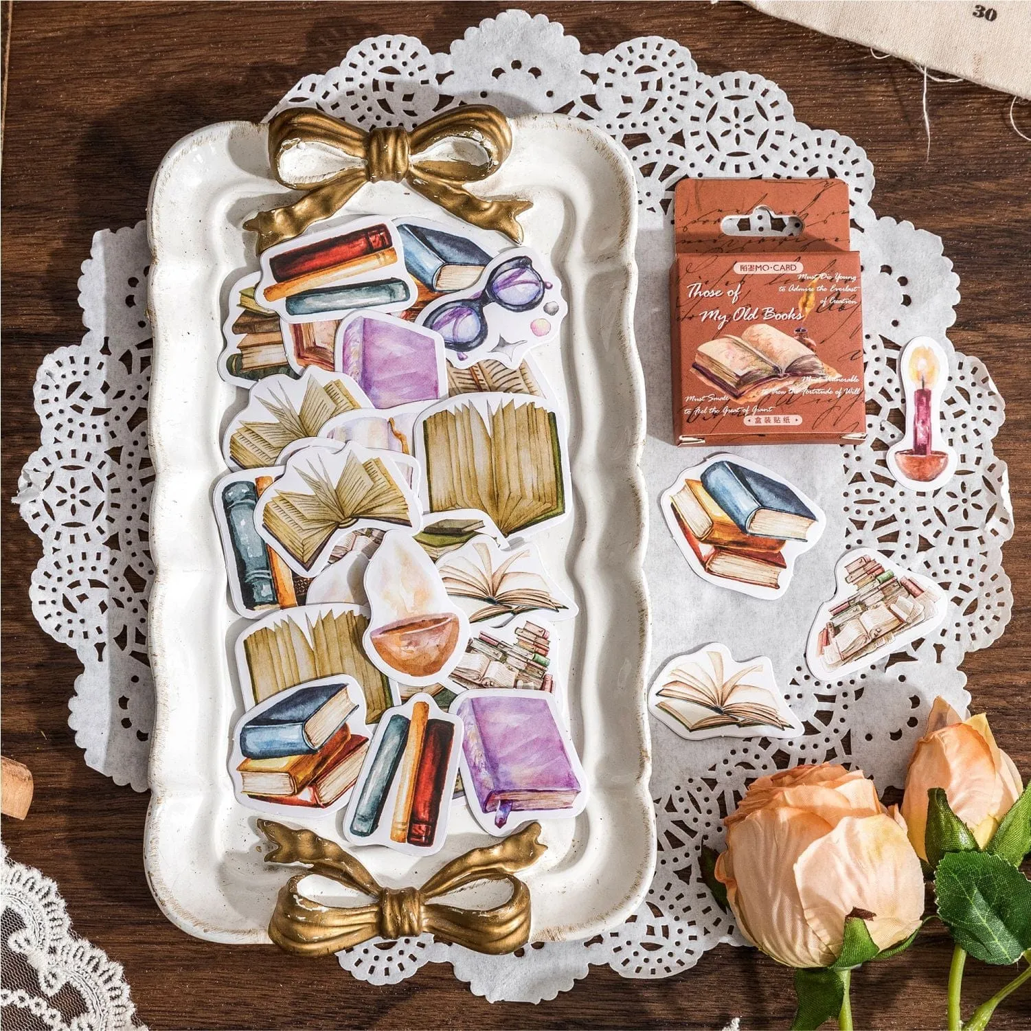 46pcs Literature Collection Decorative Sticker Pack