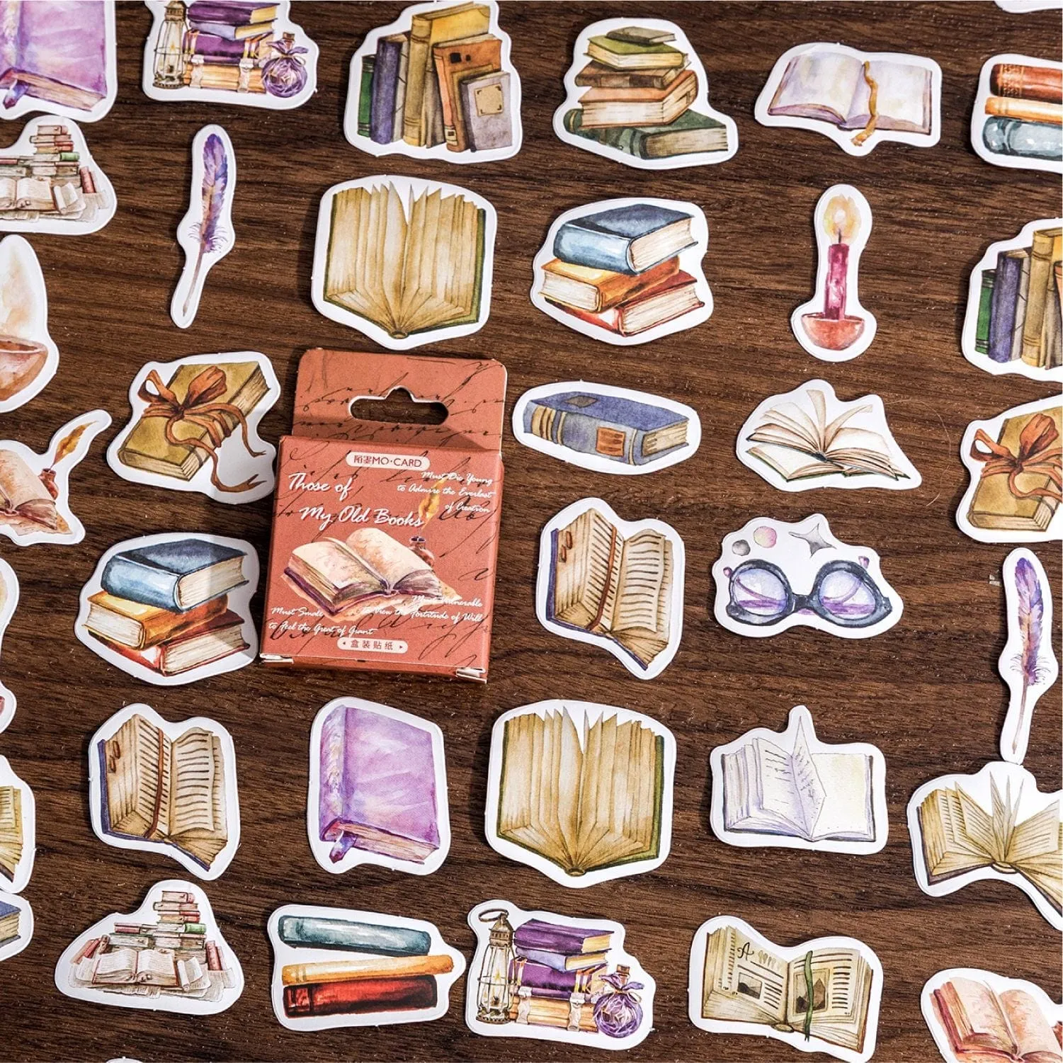 46pcs Literature Collection Decorative Sticker Pack
