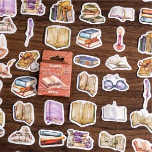 46pcs Literature Collection Decorative Sticker Pack