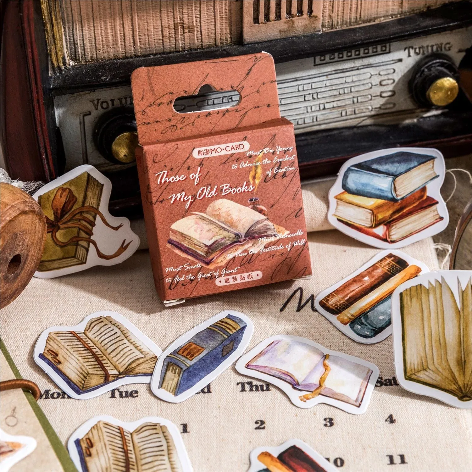 46pcs Literature Collection Decorative Sticker Pack