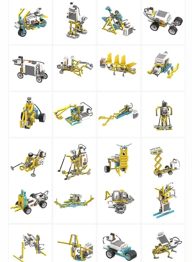50-in-1 Programmable Robot Kit - 702 PCS DIY STEM Building, Blocks Learning & Educational Toys, App Control
