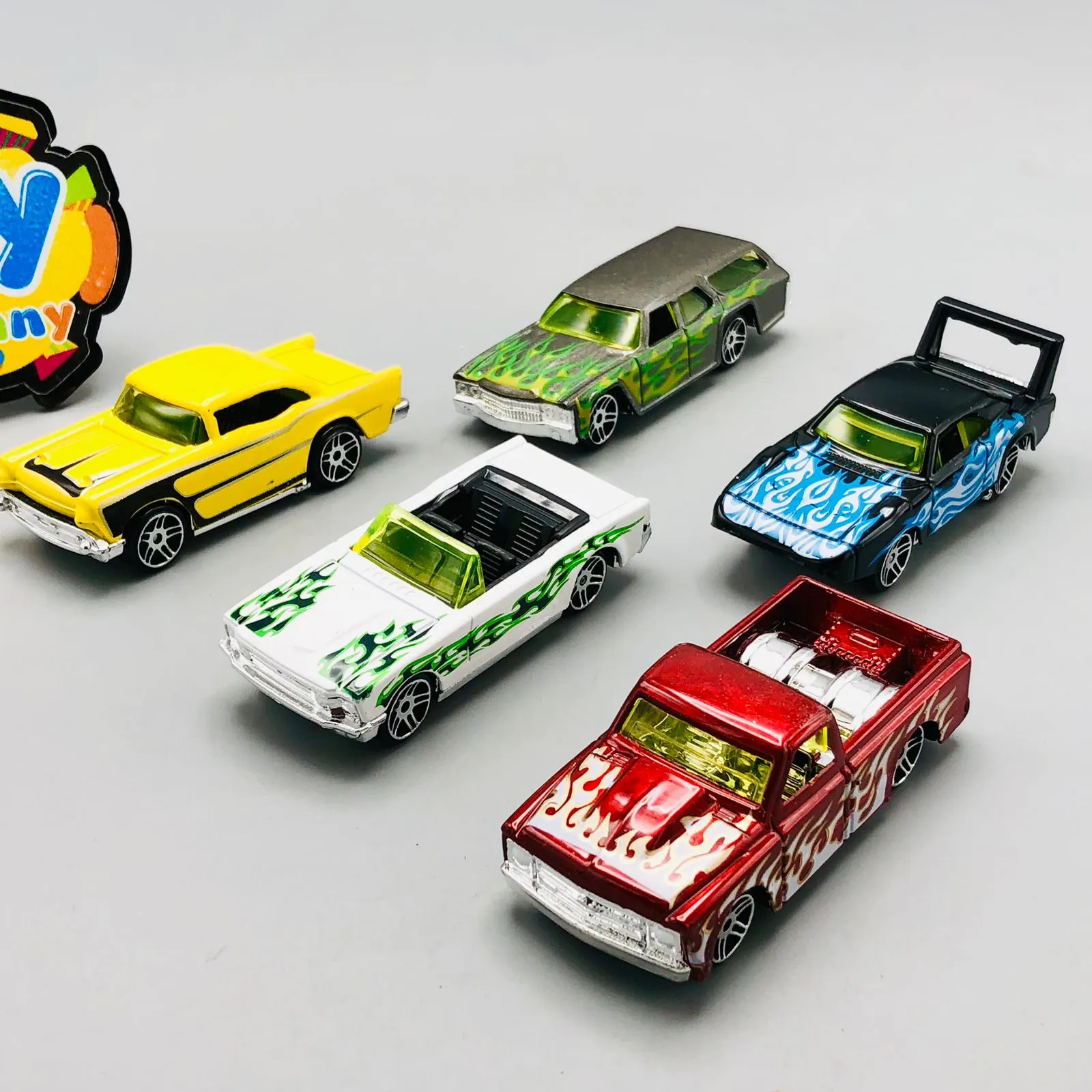 5Pcs Diecast Mini Model Cars Set - Assortment