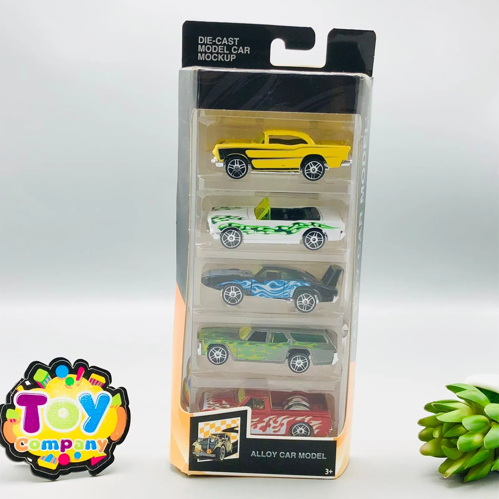 5Pcs Diecast Mini Model Cars Set - Assortment