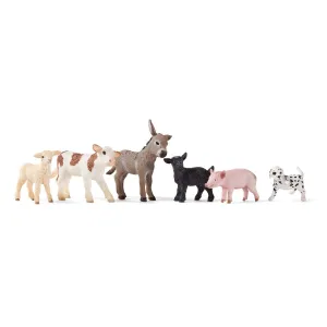 6-Piece Baby Farm Animal Bundle
