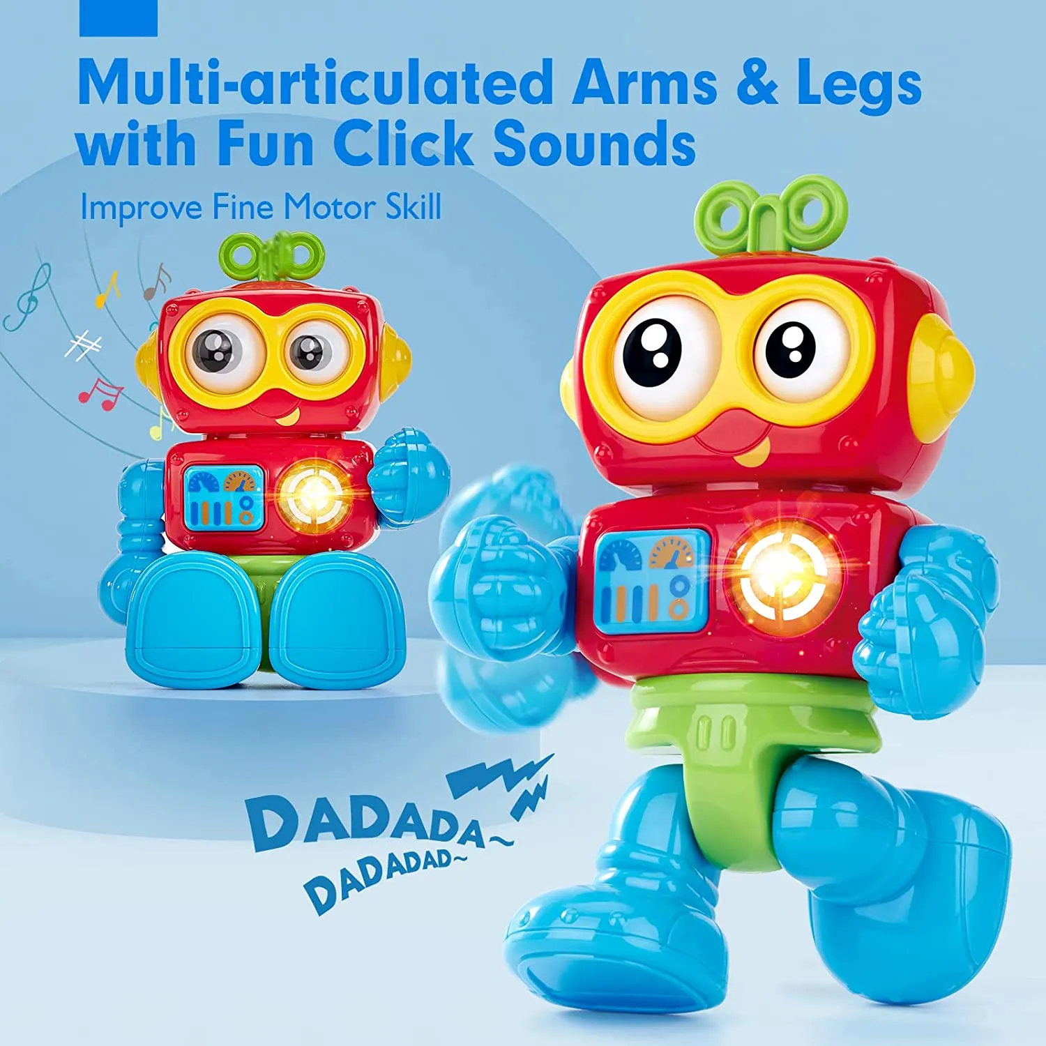 Activity Robot Baby Toys for 1 Year Old