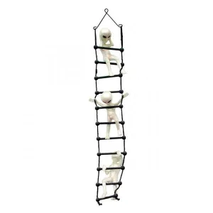 Aliens on Rope Ladder Statue