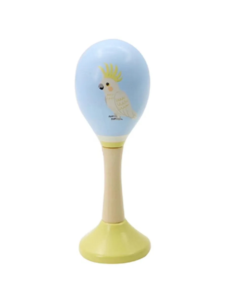 Aussie Friends Wooden Maraca Shakers