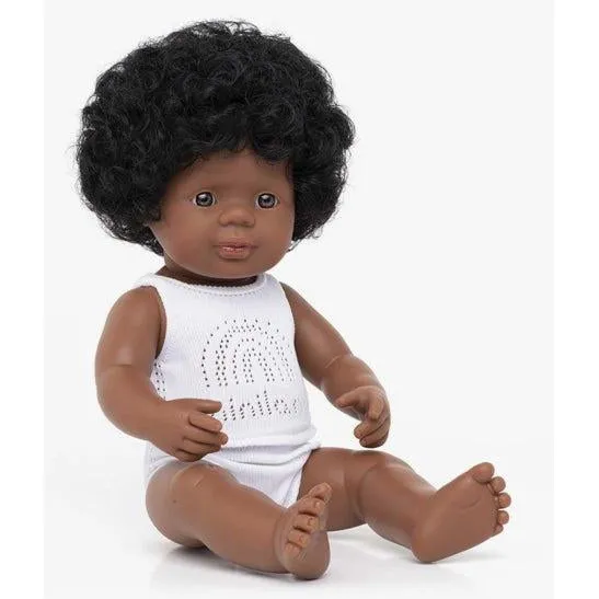 Baby Doll African-American Girl, 15"