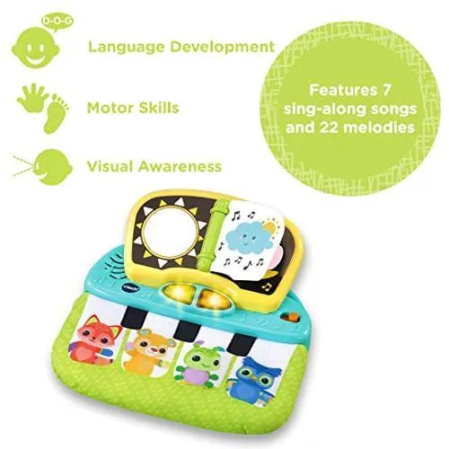 Baby Sunshine Days Tummy Time Piano, Multi