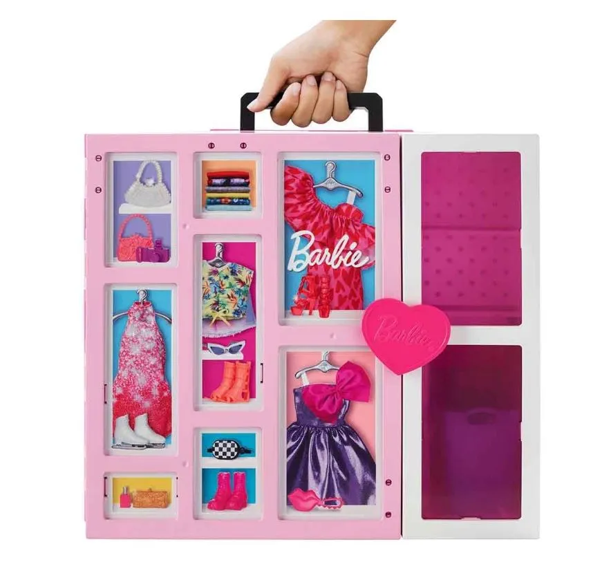 BARBIE DREAM CLOSET WITH DOLL