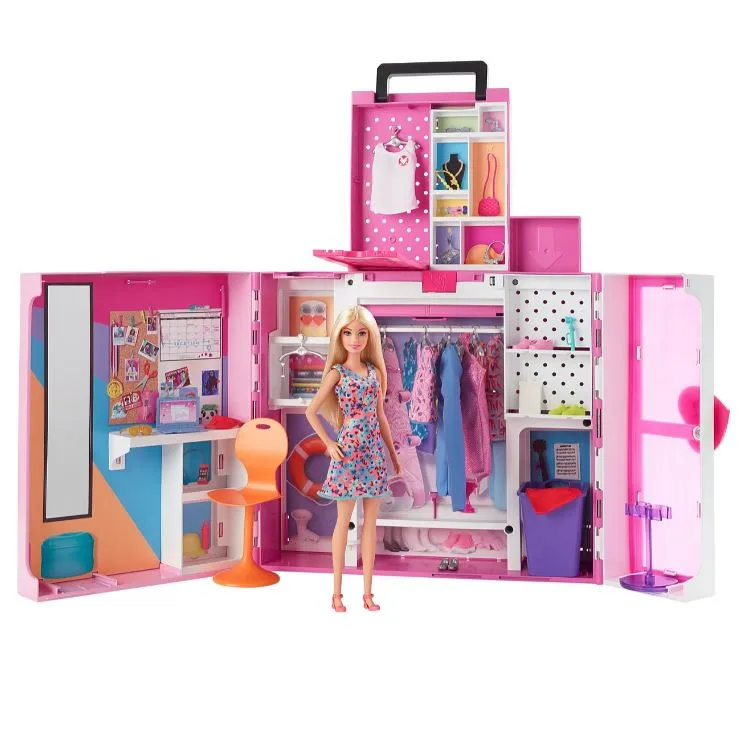 BARBIE DREAM CLOSET WITH DOLL
