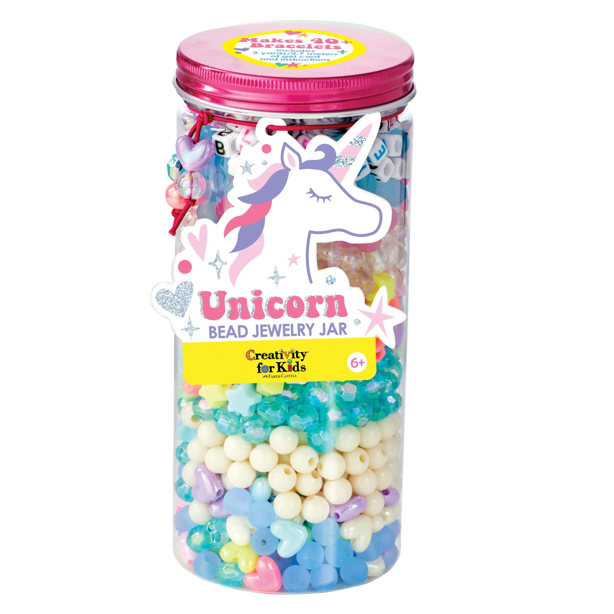 Bead Jewelry Jar Unicorn - #6476000
