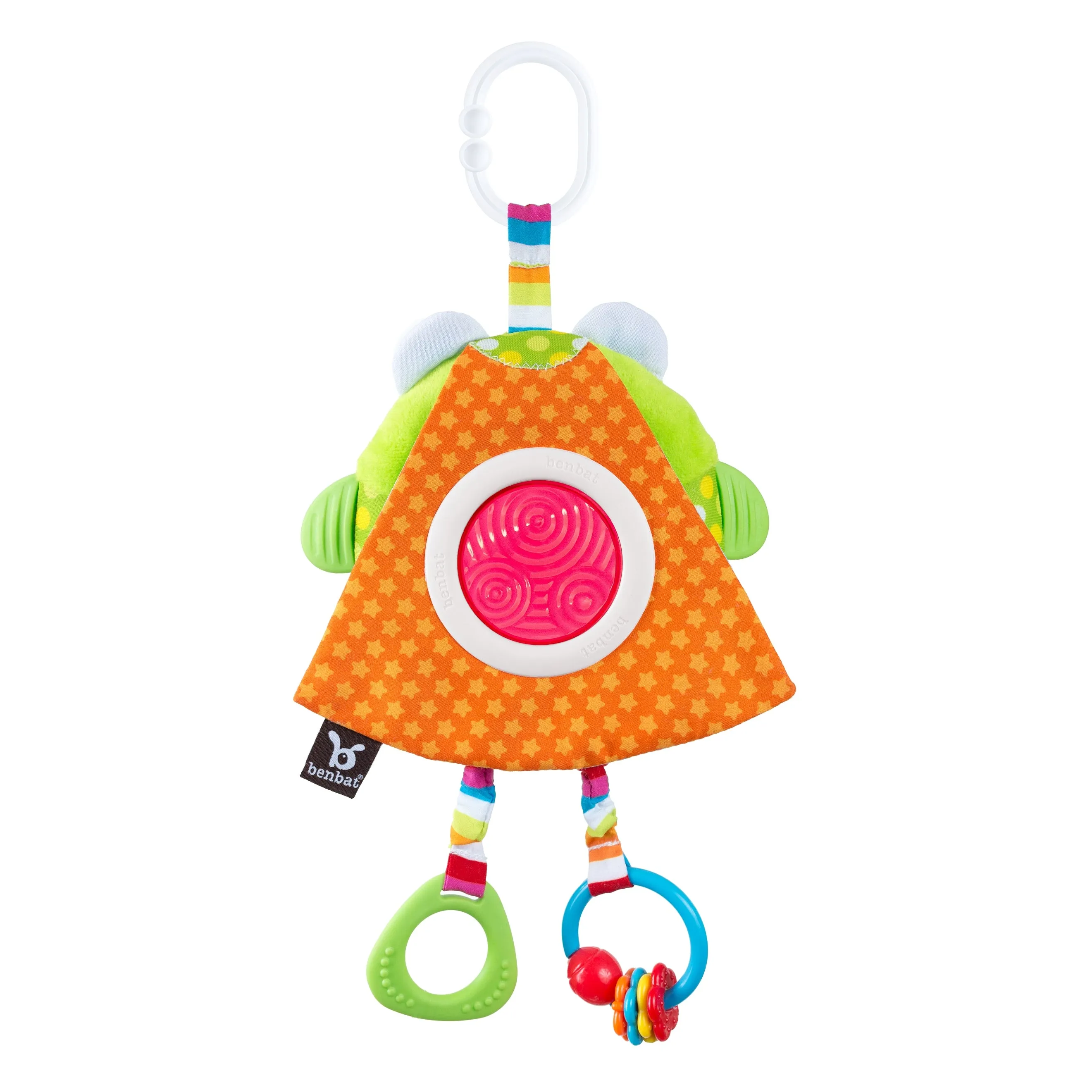 Benbat - Rattle Frog Dazzle Friends Toy