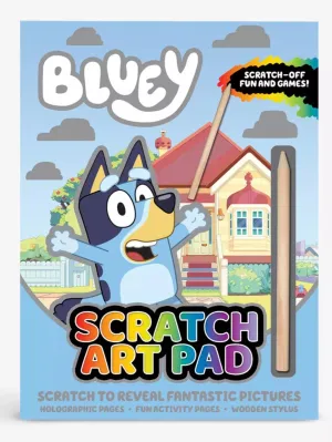 Bluey Scratch Art Pad