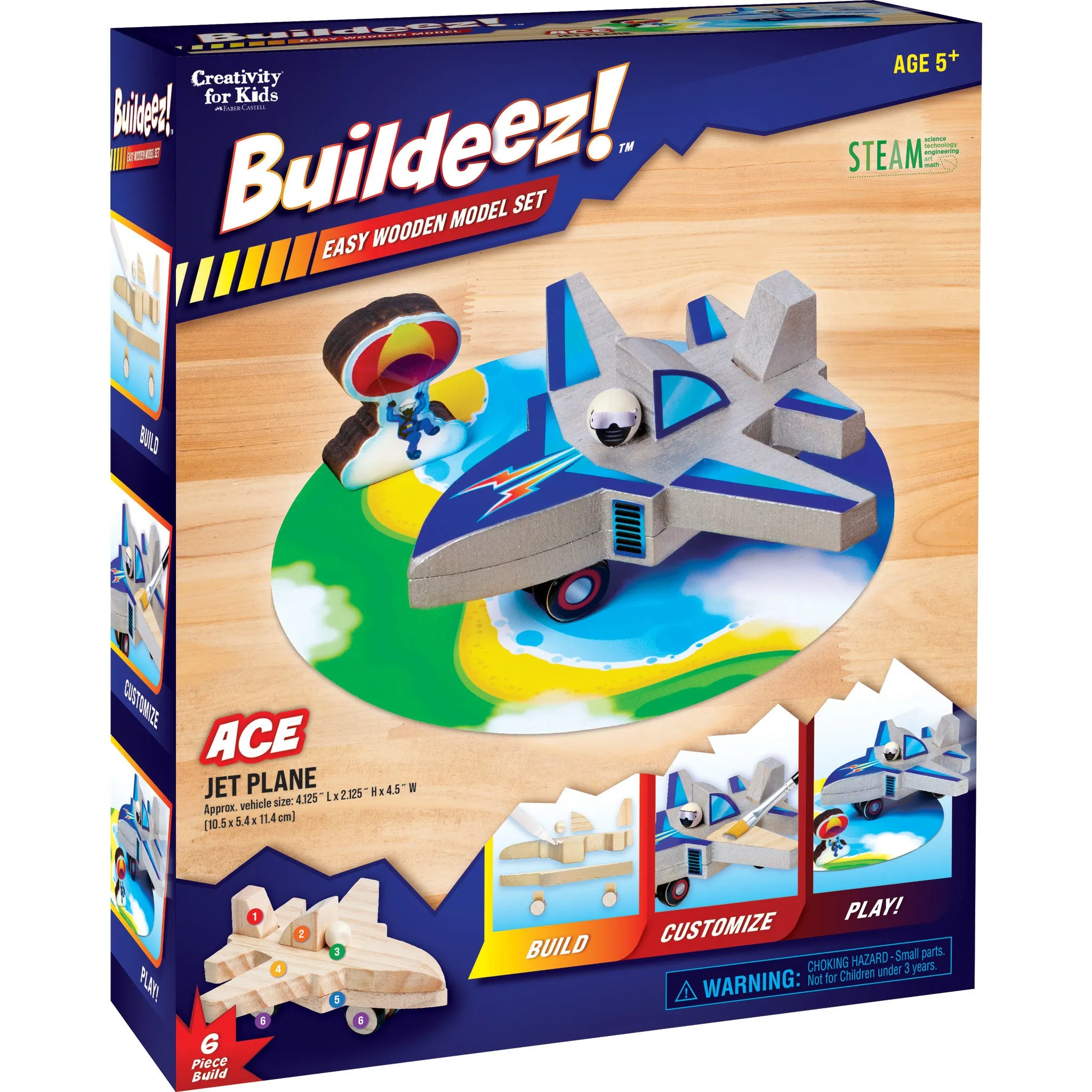 Buildeez!™ Jet Plane - Ace - #6457000