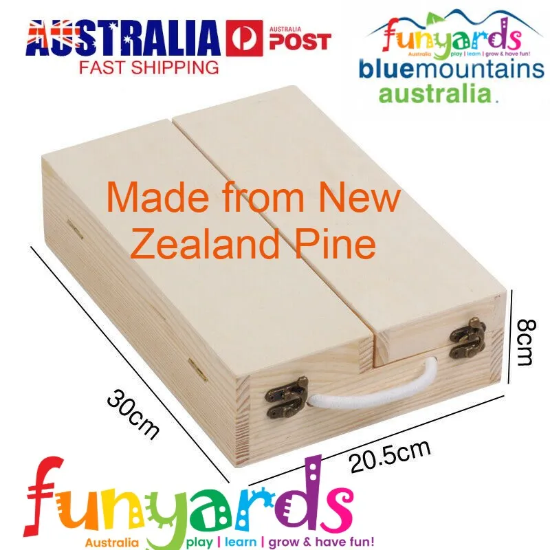 Children's Wooden Tool Set Box  Carpenter set pretend play educational building toy
