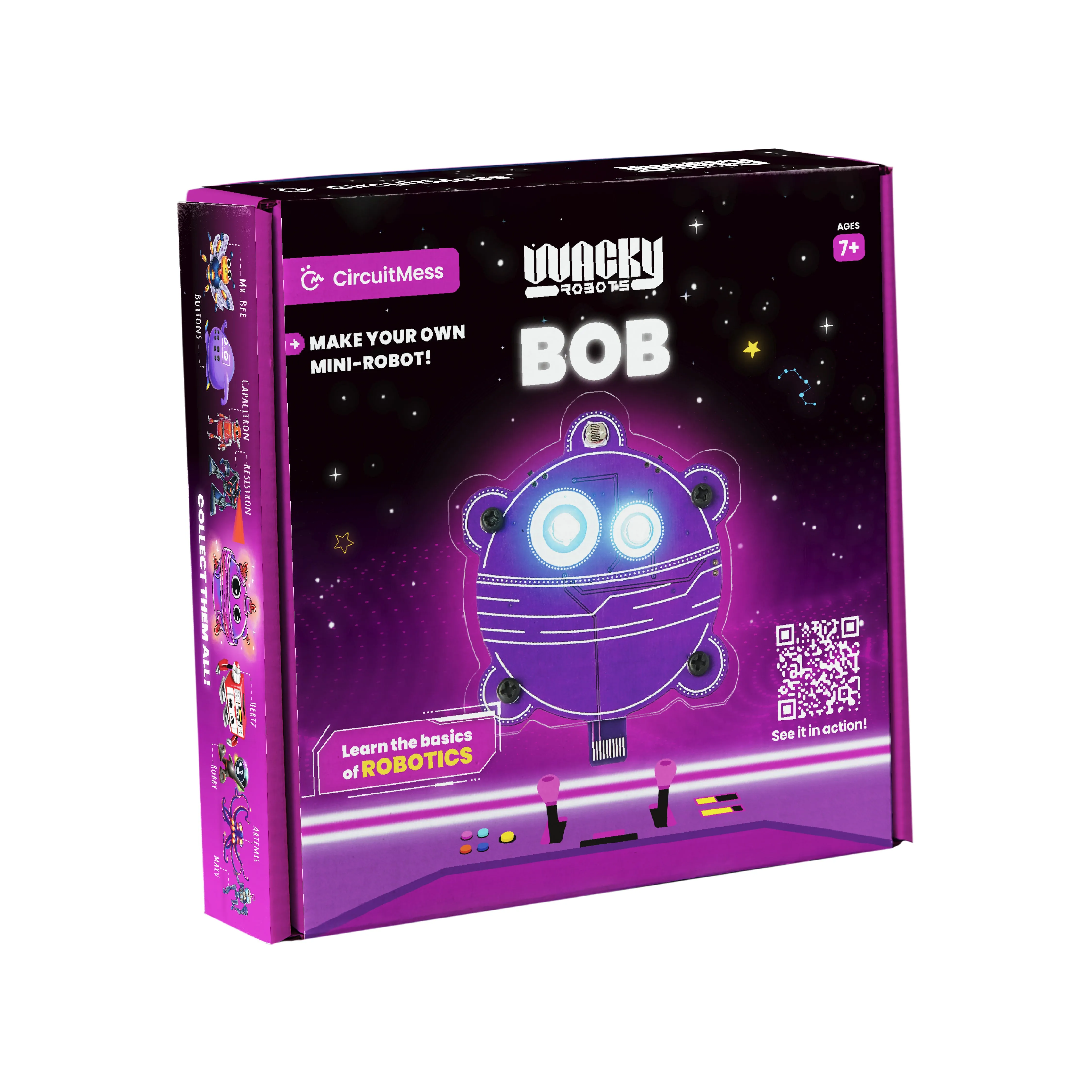 CircuitMess Wacky Robots - DIY Mini Robots: Bob