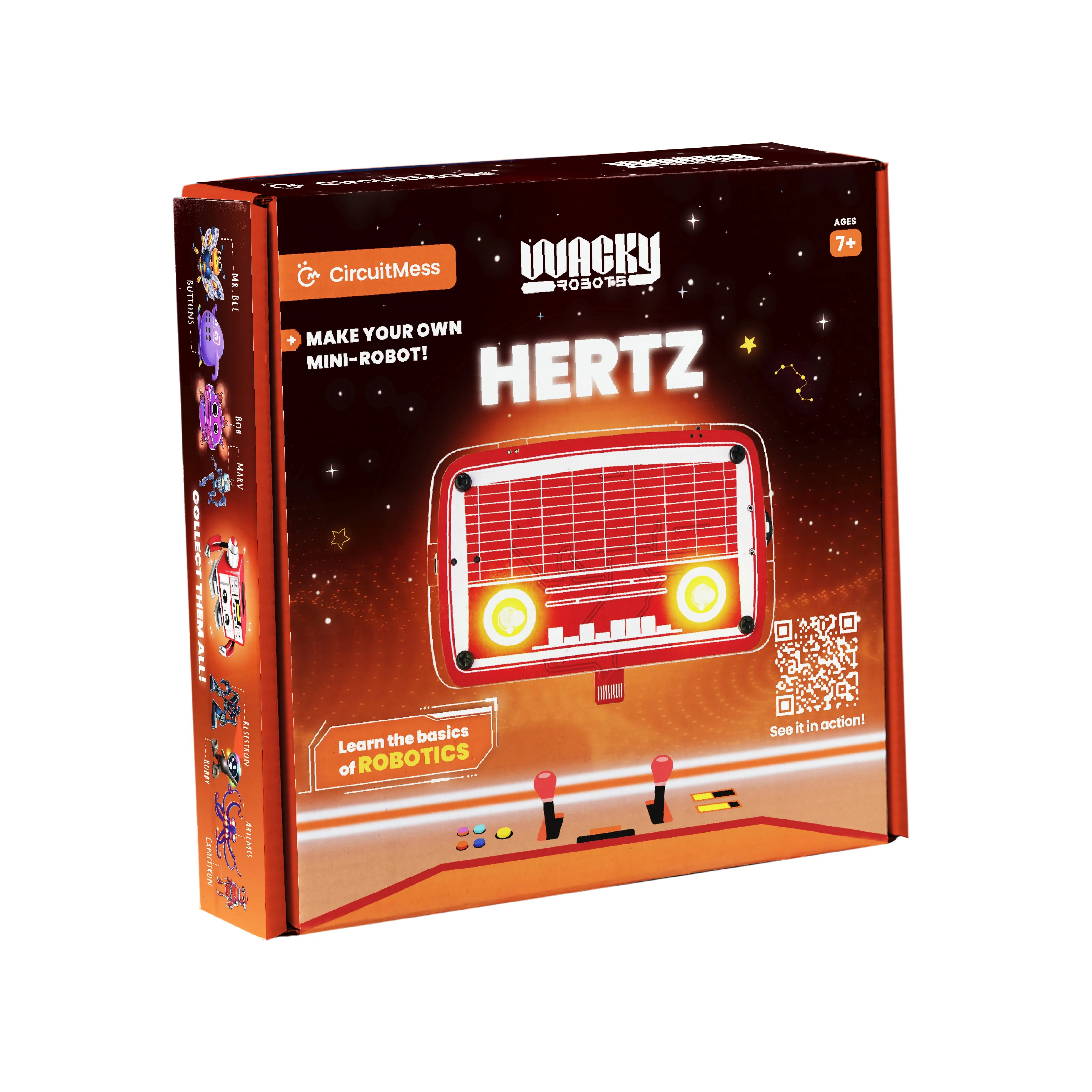 CircuitMess Wacky Robots - DIY Mini Robots: Hertz