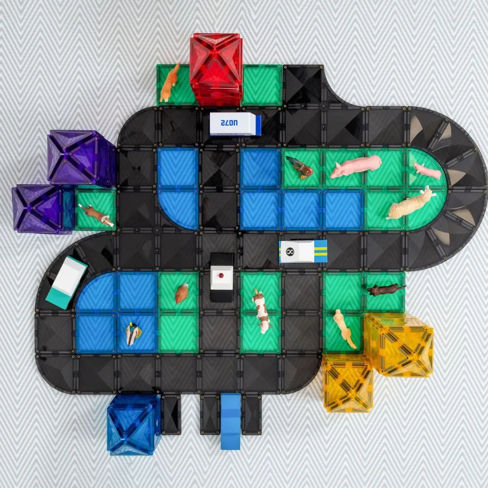Connetix Creative Roads Pack 48 pc Pre Order Feb 2025