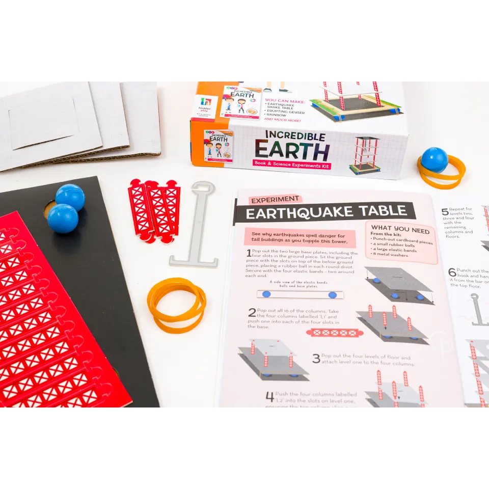 Curious Universe Book & Science Experiment Kit: Incredible Earth
