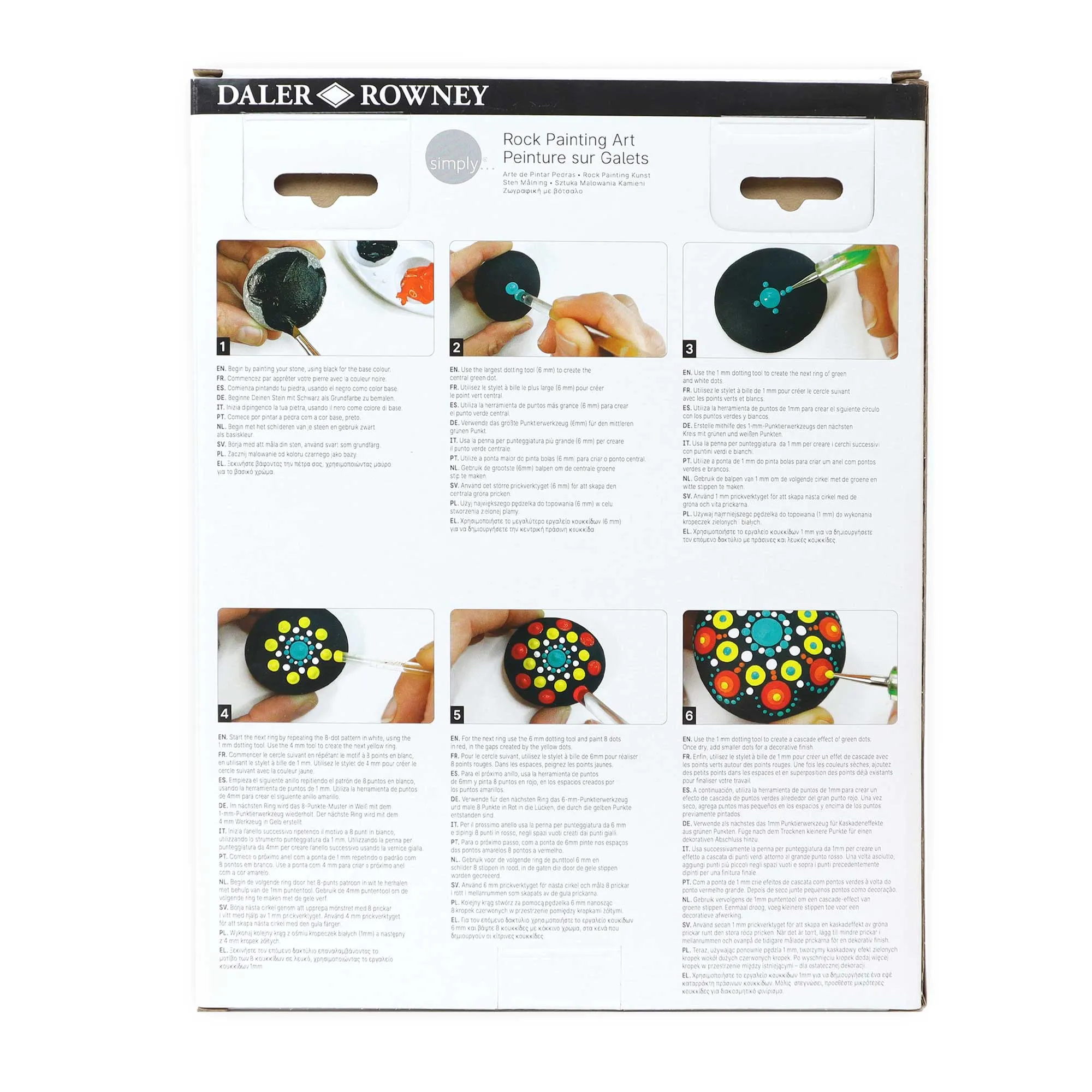 Daler-Rowney Simply Rock Painting Art Creative Set