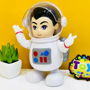 Dancing Astronaut with Helmet Light & Sound