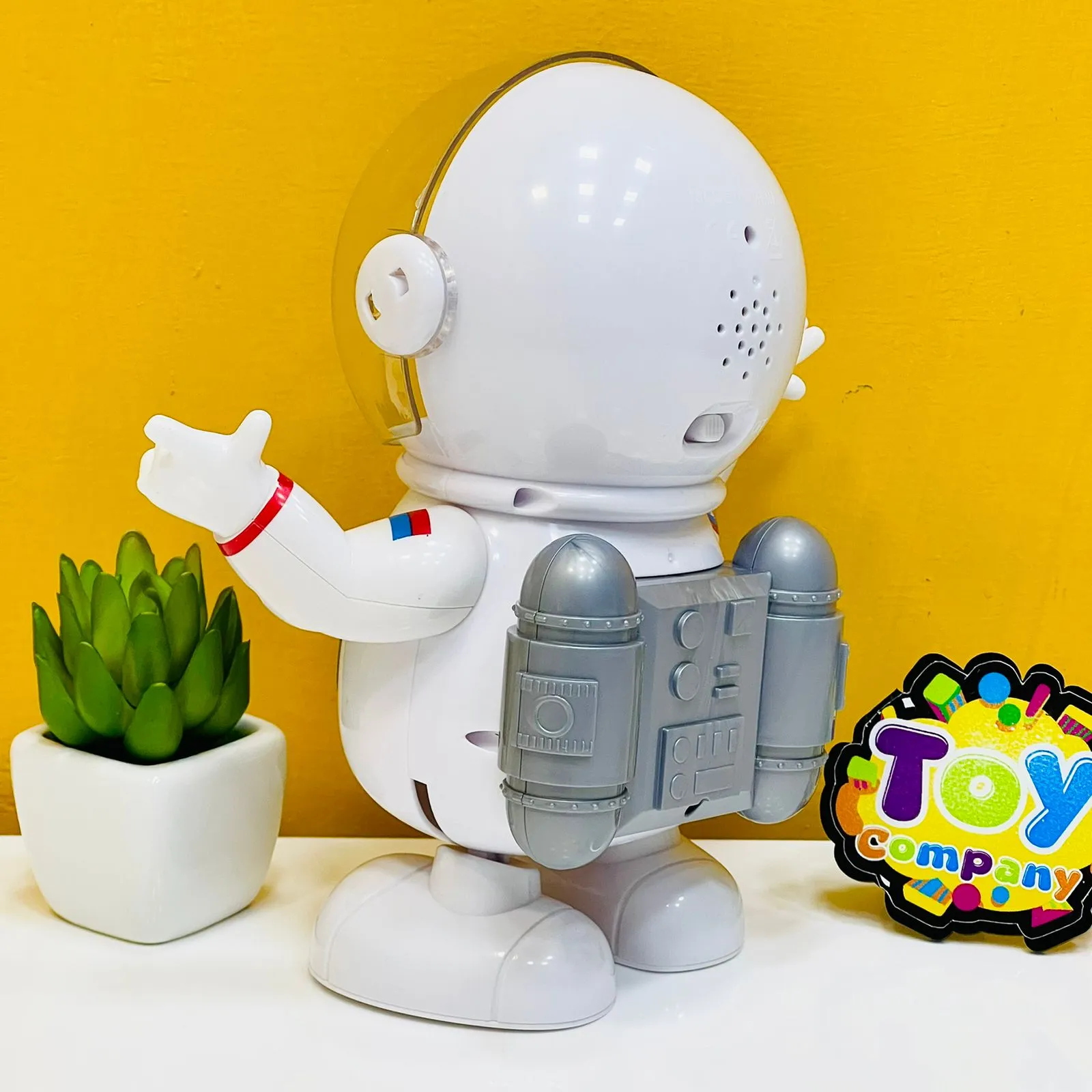 Dancing Astronaut with Helmet Light & Sound