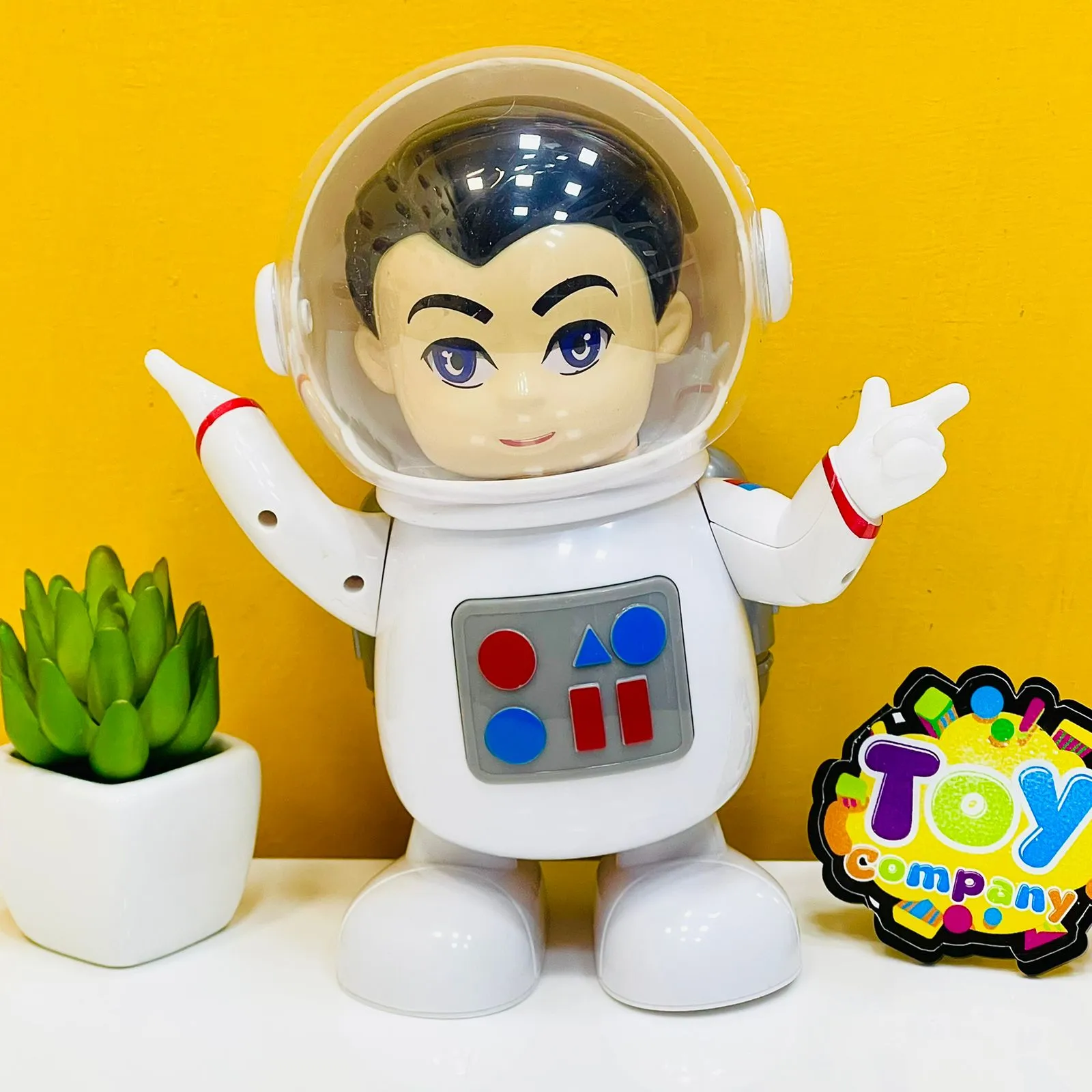 Dancing Astronaut with Helmet Light & Sound