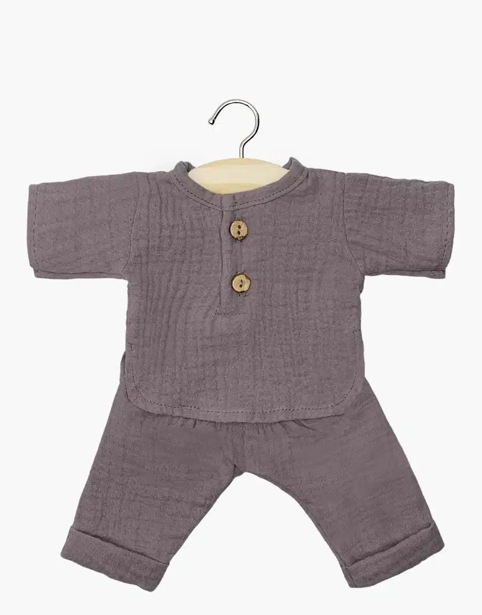 Doll Clothing ''Andrea Set Raisin''