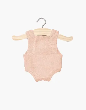 Doll Knit Romper ''Baby Pink'' (34 & 37cm dolls)