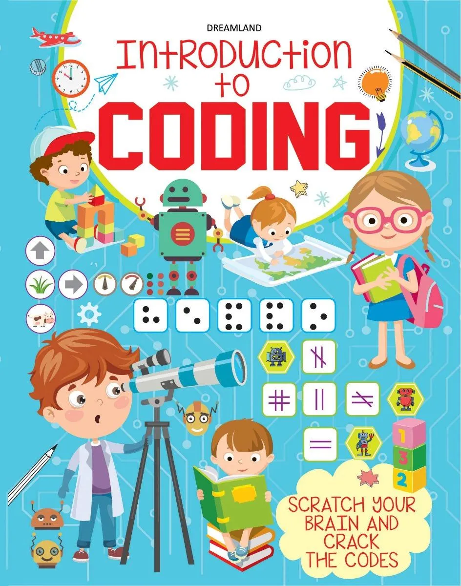 Dreamland Introduction to Coding and Robotics - An Early Learning Book For Kids - Pack of 2(English)