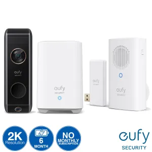Eufy 2k Full Hd Doorbell Dual Camera Double Security