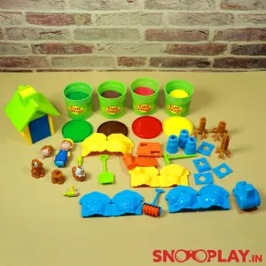 Farm Set (Build The Farm) Fun Dough Playset For Kids