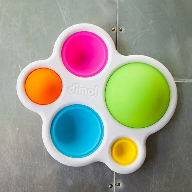 Fat Brain Toys Dimpl Travel Fidget Toys for Baby 10m 