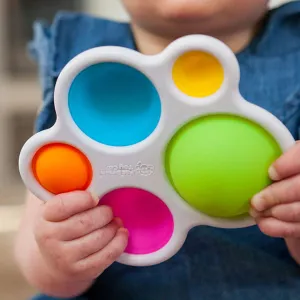 Fat Brain Toys Dimpl Travel Fidget Toys for Baby 10m 
