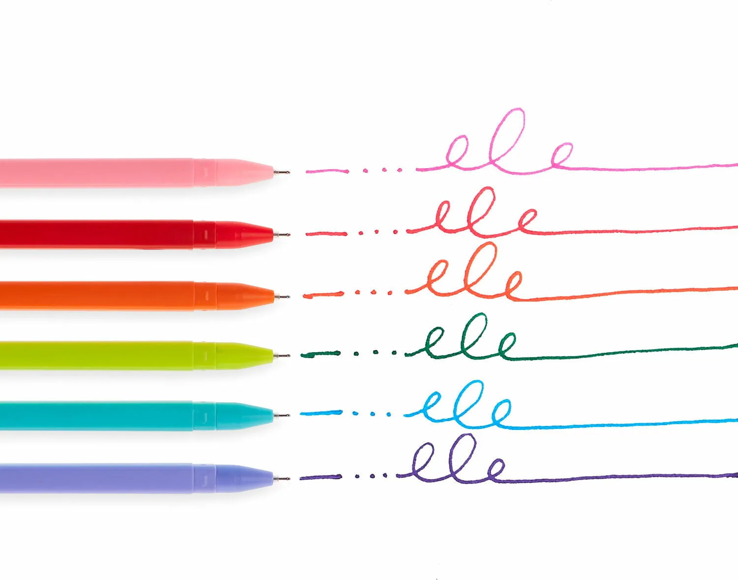 Fine Line Gel Pens - Set of 6