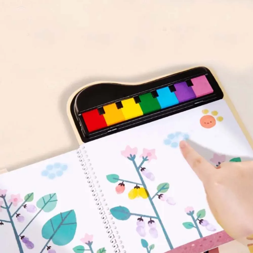 Finger Painting: A Lively Forest
