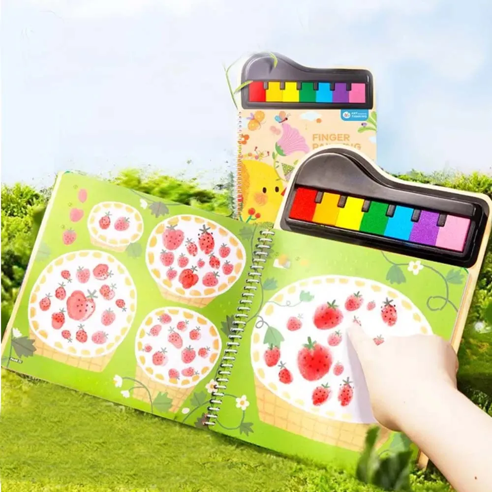 Finger Painting: A Lively Forest