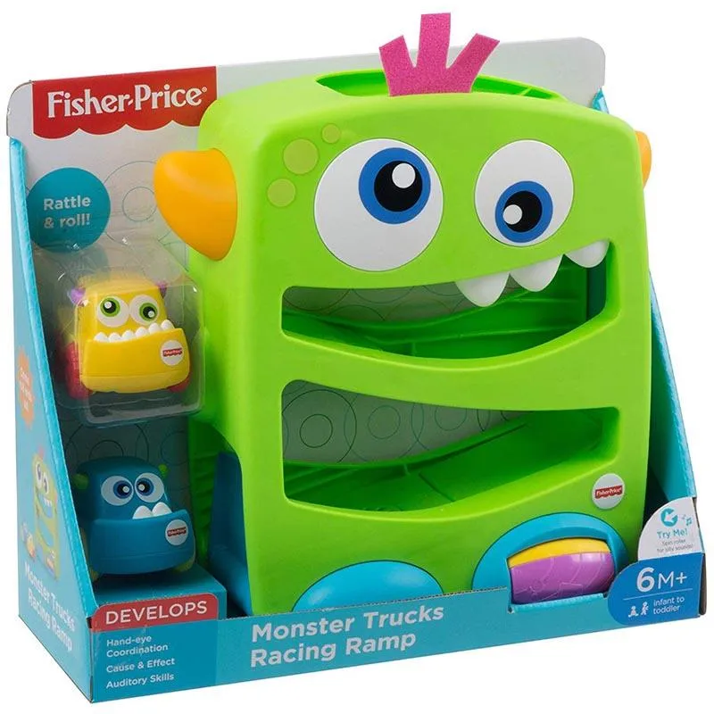 Fisher Price Monster Trucks Racing Ramp