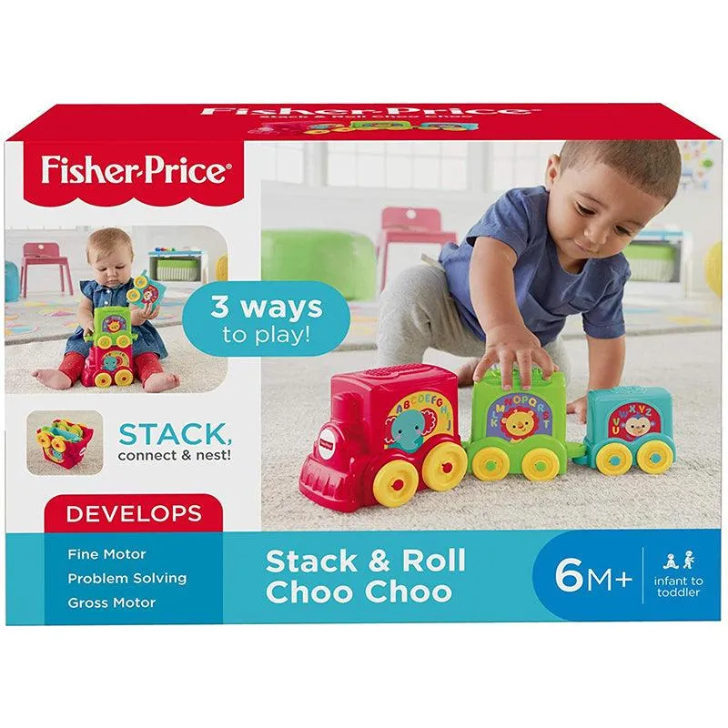 Fisher-Price Stack & Roll Choo Choo