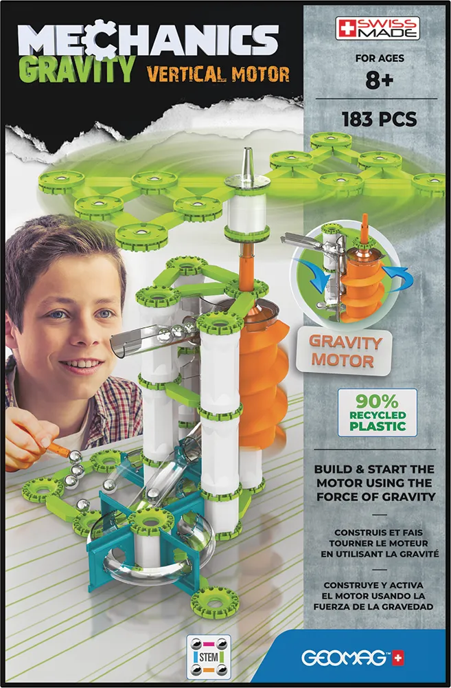 Geomag 764 Mechanics Gravity Vertical Motor 183 pcs
