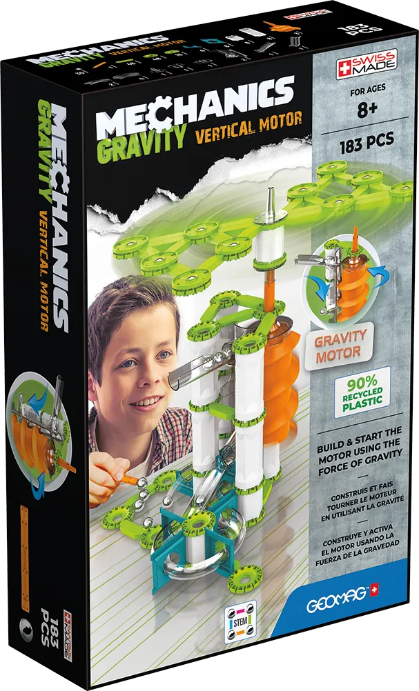 Geomag 764 Mechanics Gravity Vertical Motor 183 pcs