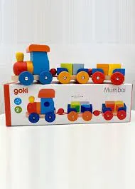 Goki Wooden Mumbai Train