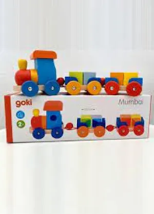 Goki Wooden Mumbai Train