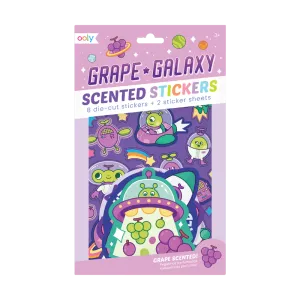 Grape Galaxy Scented Stickers
